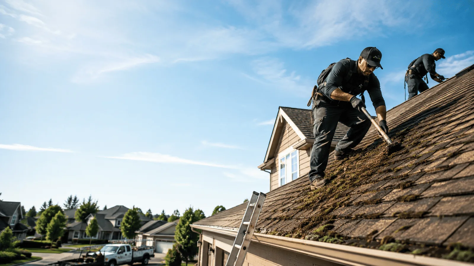 Roof Moss Removal in Rosedale, WV near me